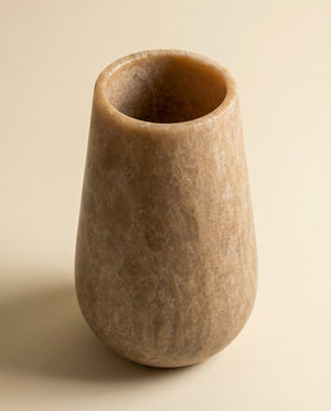 Kira Marble Silo Vase