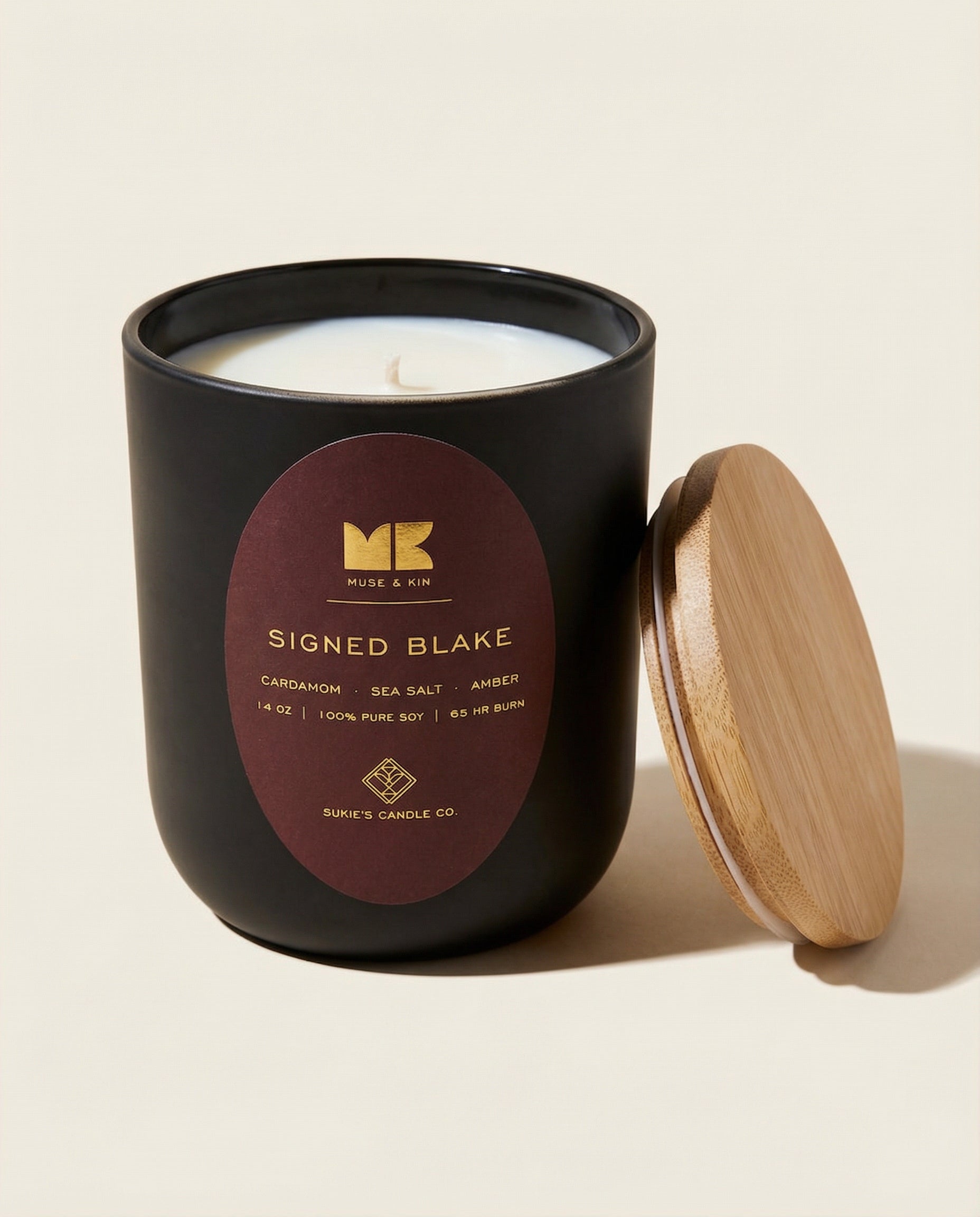 Sukie's Candle - Large (Signed Blake) | Muse & Kin
