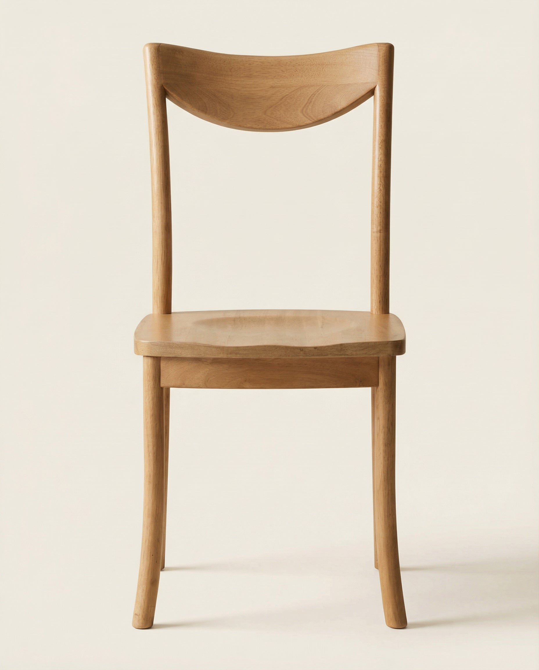 Savoy Natural Wood Dining Chair | Muse & Kin