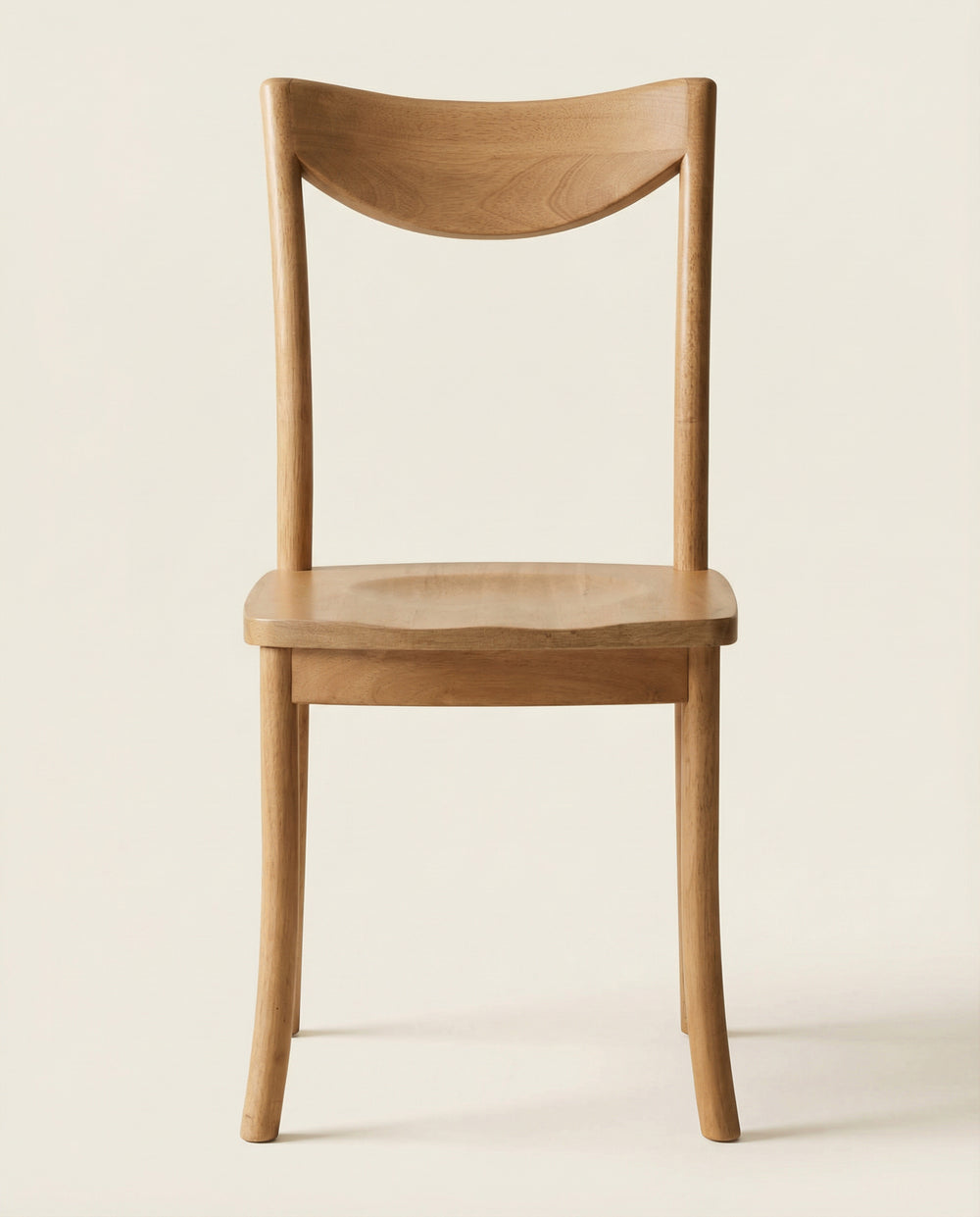 Savoy Natural Wood Dining Chair Set of 2