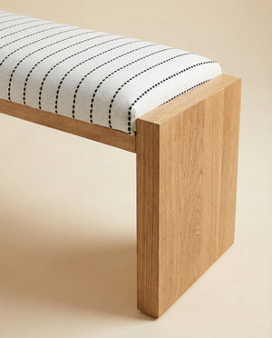 Solace 48" Upholstered Bench