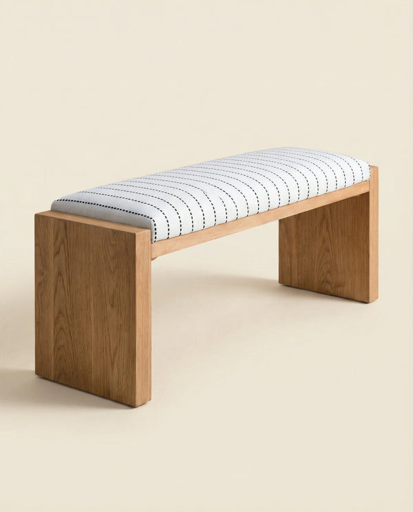 Solace 48" Upholstered Bench
