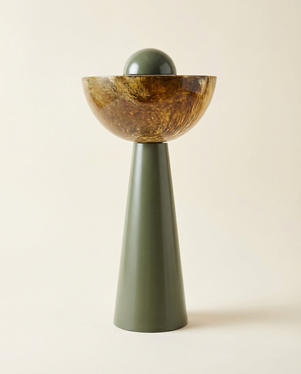 Verdana Green Resin Table Lamp