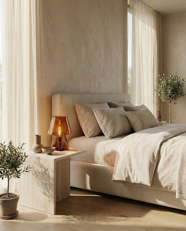 Paloma Glass Mini Table Lamp