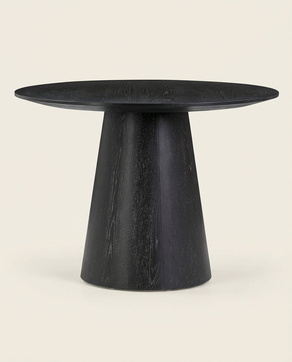 Halo Round Oak Dining Table (41"-60")