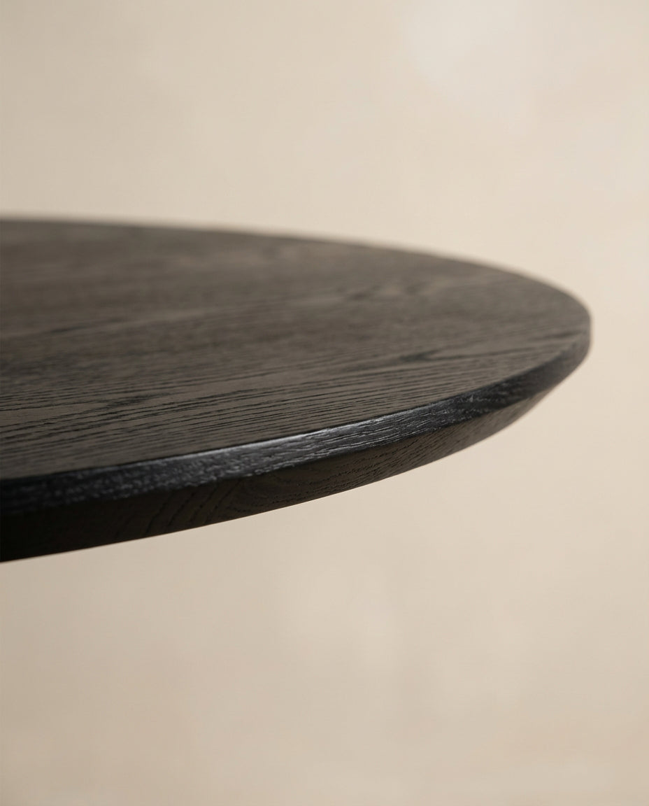 Halo Round Oak Dining Table (41"-60")