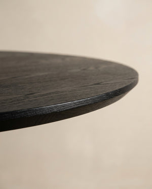 Halo Round Oak Dining Table (41"-60")