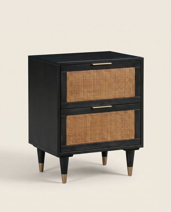 Cabana Cane Nightstand