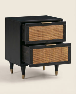 Cabana Cane Nightstand