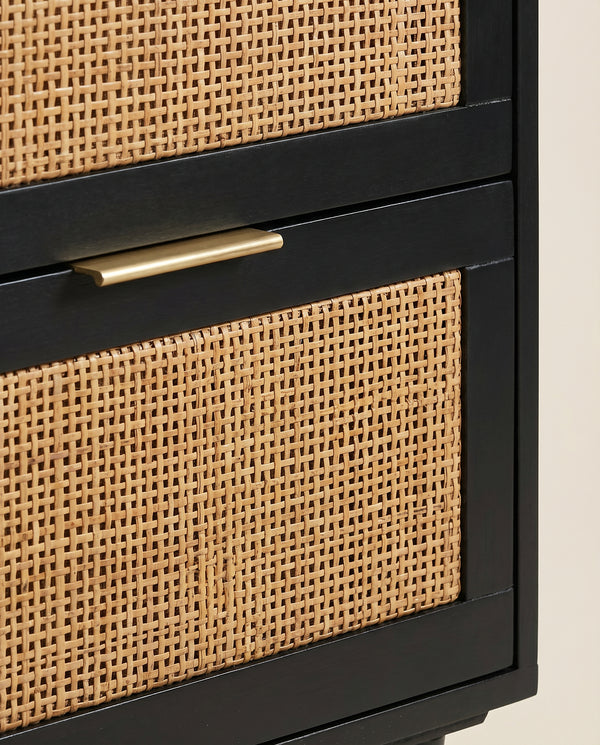 Cabana Cane Nightstand
