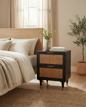 Cabana Cane Nightstand