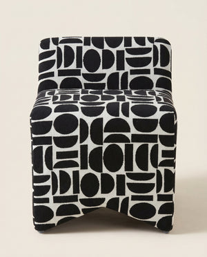 #Black&WhiteGeometric