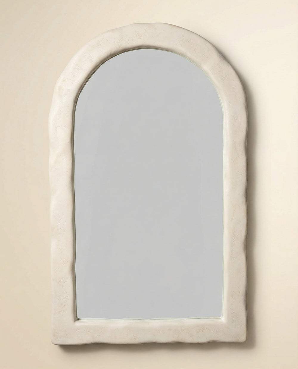 Reverie 48"X79" Cream Textured Floor Mirror