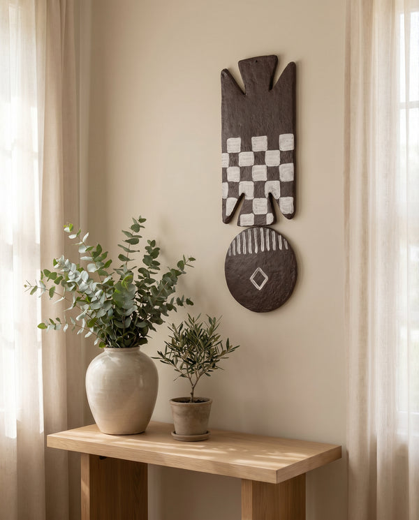 Bwa Checkered Wall Hanging