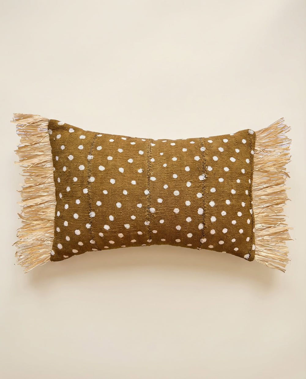 Turmeric Dot Pillow