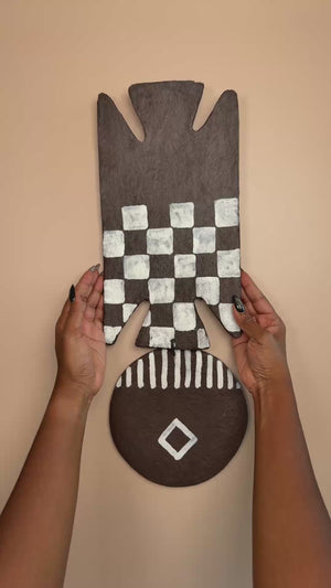 Bwa Checkered Wall Hanging
